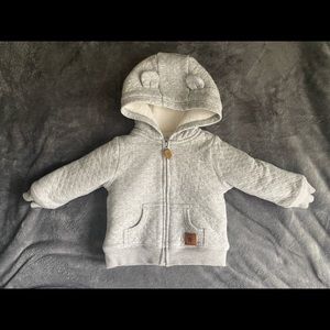 Sherpa lined sweater